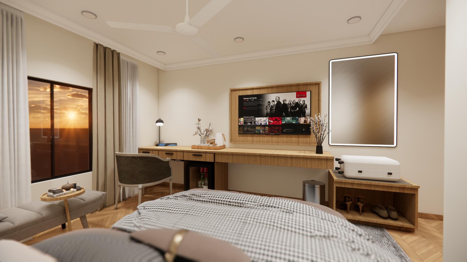 The Panchsheel Hotel Executive Room